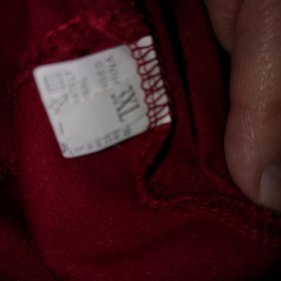 Red Tunic Dress - Picture 4 of 4